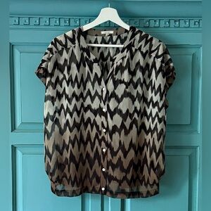 Women's  Pleione Top With Chevron Pattern